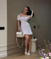 Платье открытые плечи  INNA-769A530