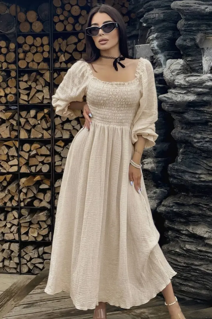Однотонна сукня VM-10516A550