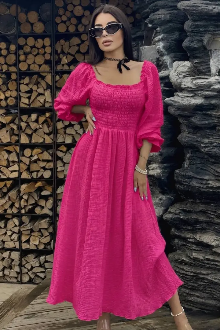 Однотонна сукня VM-10516A550