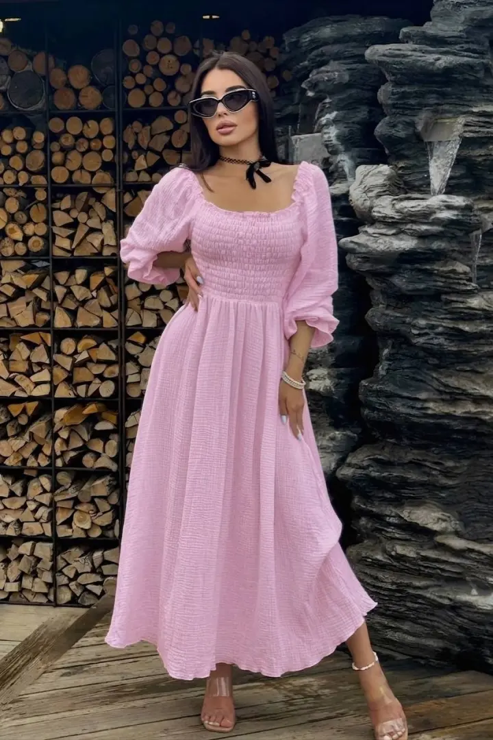 Однотонна сукня VM-10516A550