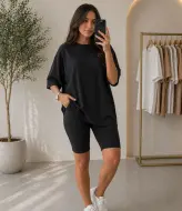 Костюм велосипедки и футболка MIK-4274A450