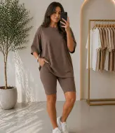 Костюм велосипедки и футболка MIK-4274A450