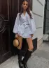 Муслиновый костюм женский LOU-1413A800