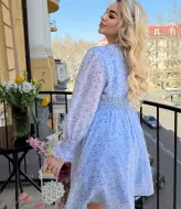 Платье с принтом VL-1162A550
