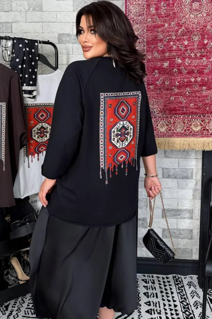Стильная футболка женская  BAV-2629A550