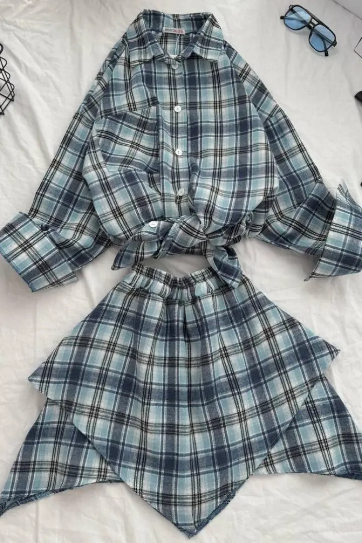 Костюм в клітинку MEB-262A600