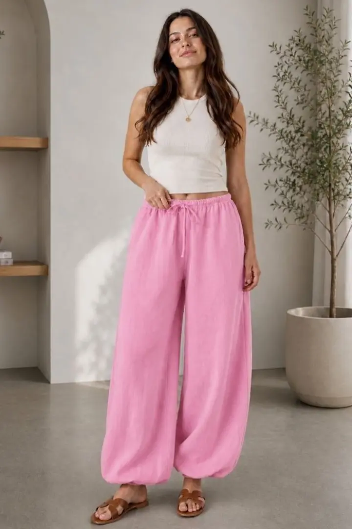 Брюки Алладины с карманами MIK-1753A430