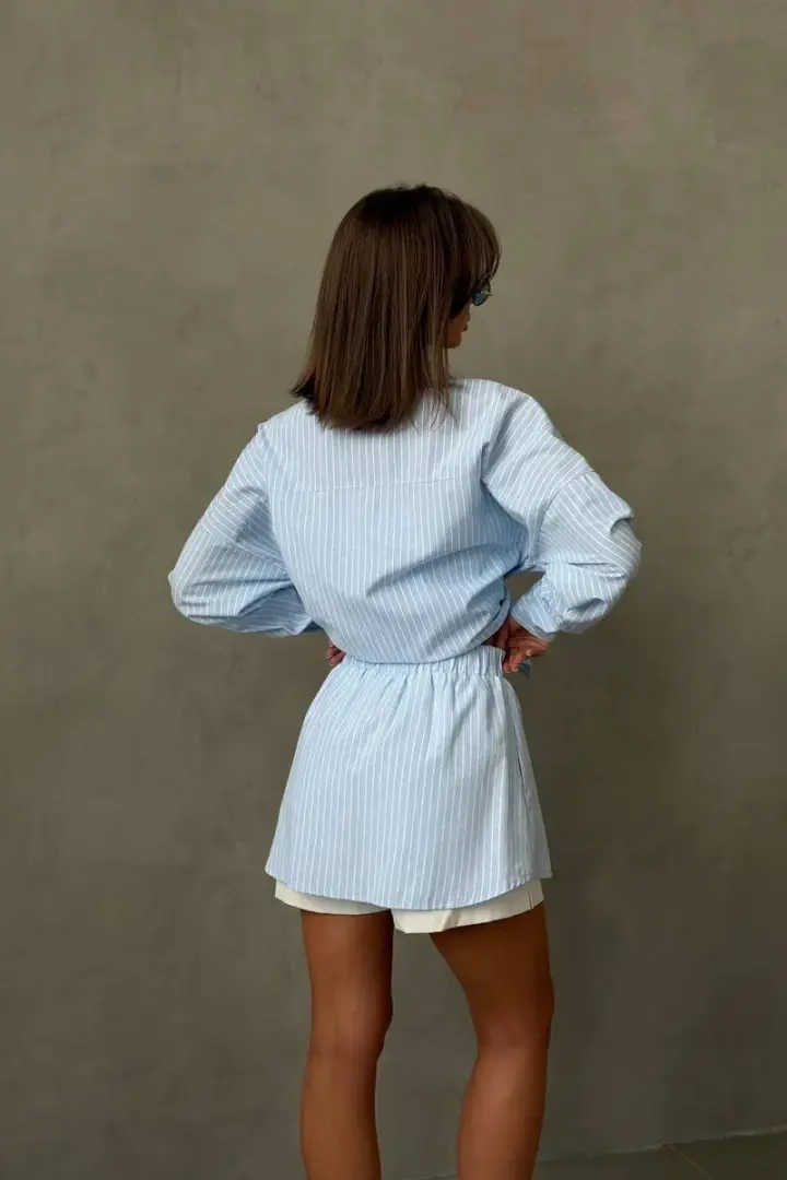 Костюм юбка и рубашка VOL-585A600