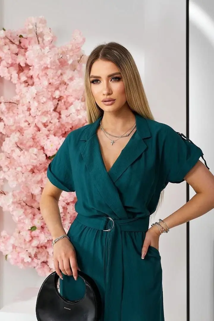 Комбинезон лен GOL-1716A800