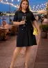 Офисна сукня AO-2600A380