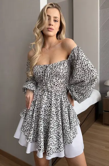 Романтическое платье HEB-004A550 Романтическое платье HEB-004A550