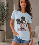 Футболка oversize з яскравим принтом MIK-2762.1A250