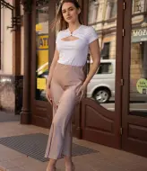 Футболка с вырезом на груди DAD-253A300