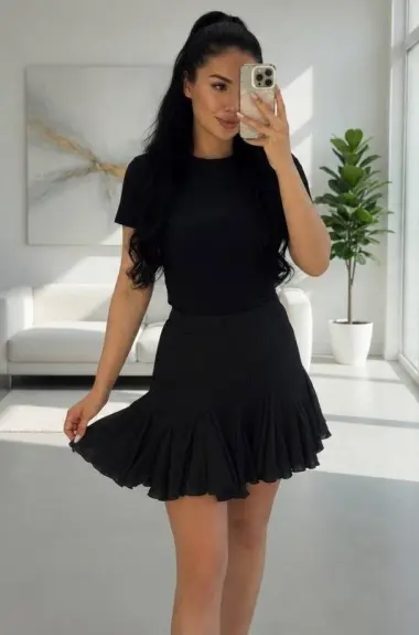 Летняя юбка шорты MIK-3131A360 Летняя юбка шорты MIK-3131A360