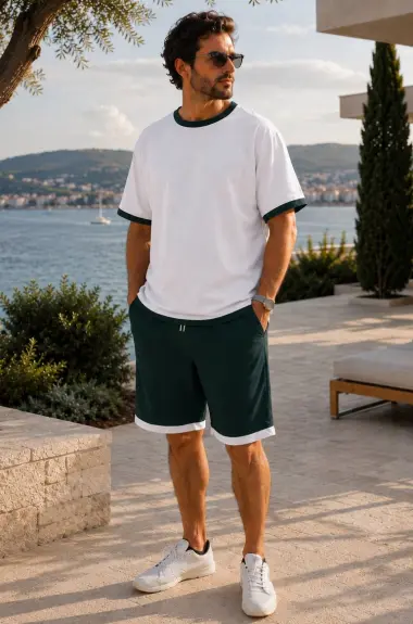Костюм с шортами мужской LZ-M1257A570 Костюм с шортами мужской LZ-M1257A570