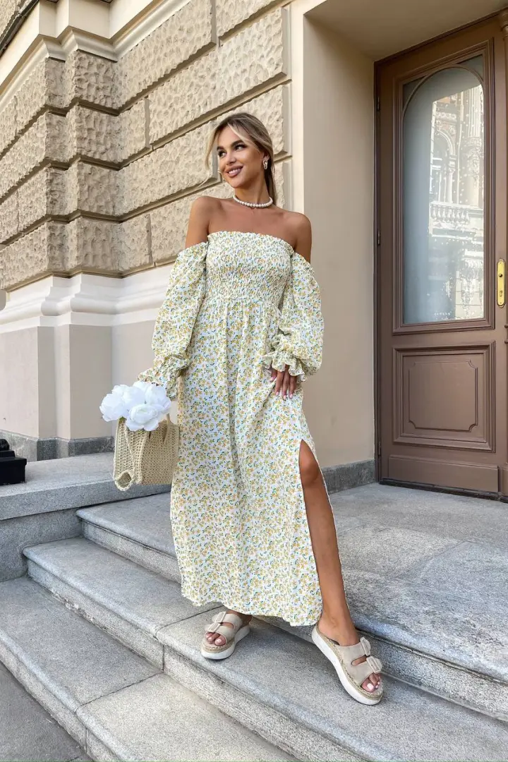 Романтическое платье FAV-462.1A950