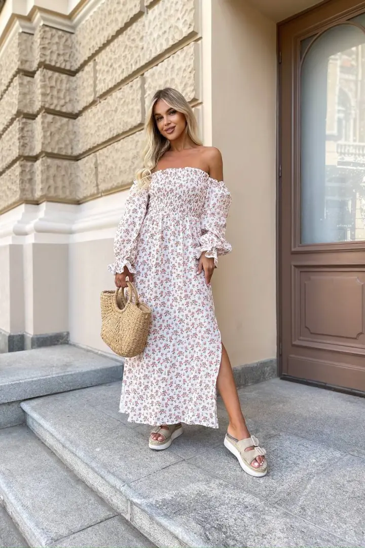 Романтическое платье FAV-462.1A950
