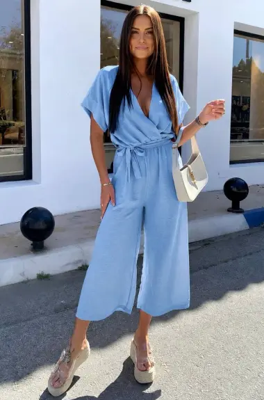 Летний легкий комбинезон DMP-A7232A390 Летний легкий комбинезон DMP-A7232A390