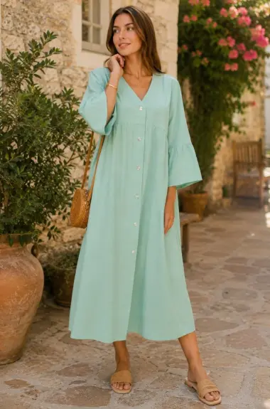 Свободное платье OZM-M509A130 Свободное платье OZM-M509A130