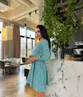 Платье с карманами IND-1057A400