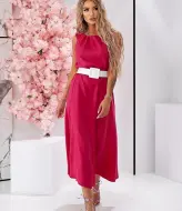 Лен платье  GOL-1903A780