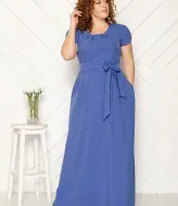 Длинное женское платье  GOL-1653A700