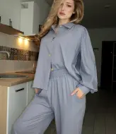 Костюм женский льняной  SOLO-276A950