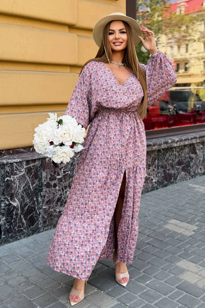Летнее платье в стиле бохо  DGP-15621A500