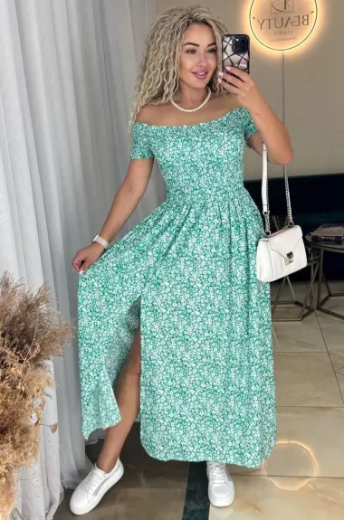 Платье с разрезом FAV-493A550 Платье с разрезом FAV-493A550