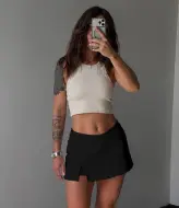 Юбка шорты трикотаж  LK-386A380