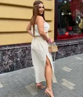 Сарафан из льна ET-849A600