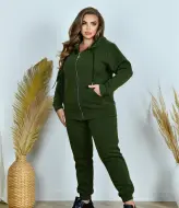 Спортивный костюм женский на флисе  NF-3671A750