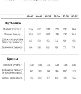 Костюм футболка и штаны  VTI-5324A740