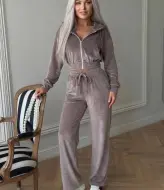 Спортивный костюм велюровый женский  IMMA-069A599