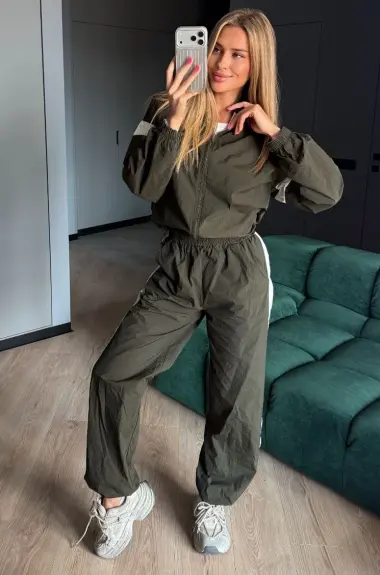 Спортивный костюм плащевка женский JAV-836A900 Спортивный костюм плащевка женский JAV-836A900