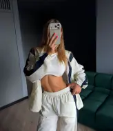 Женский спортивный костюм плащевка JAV-833A980