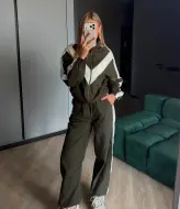 Женский спортивный костюм плащевка JAV-833A980