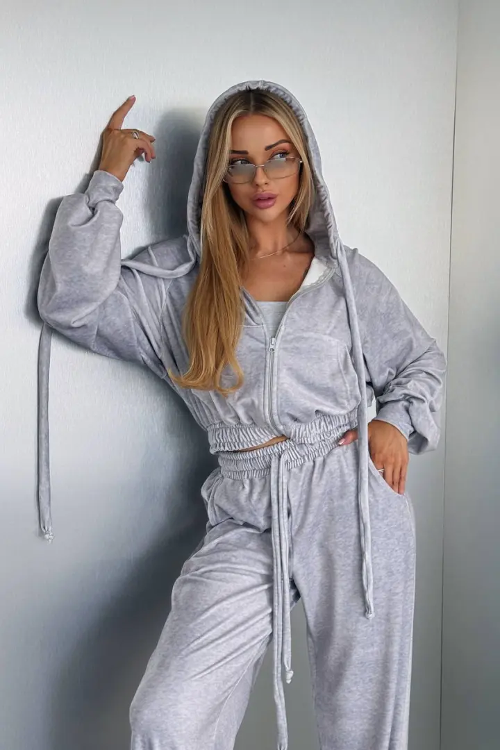 Женский спортивный костюм велюровый  ATE-109A850