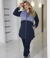 Спортивный костюм с длинной кофтой  KYB-21231A23