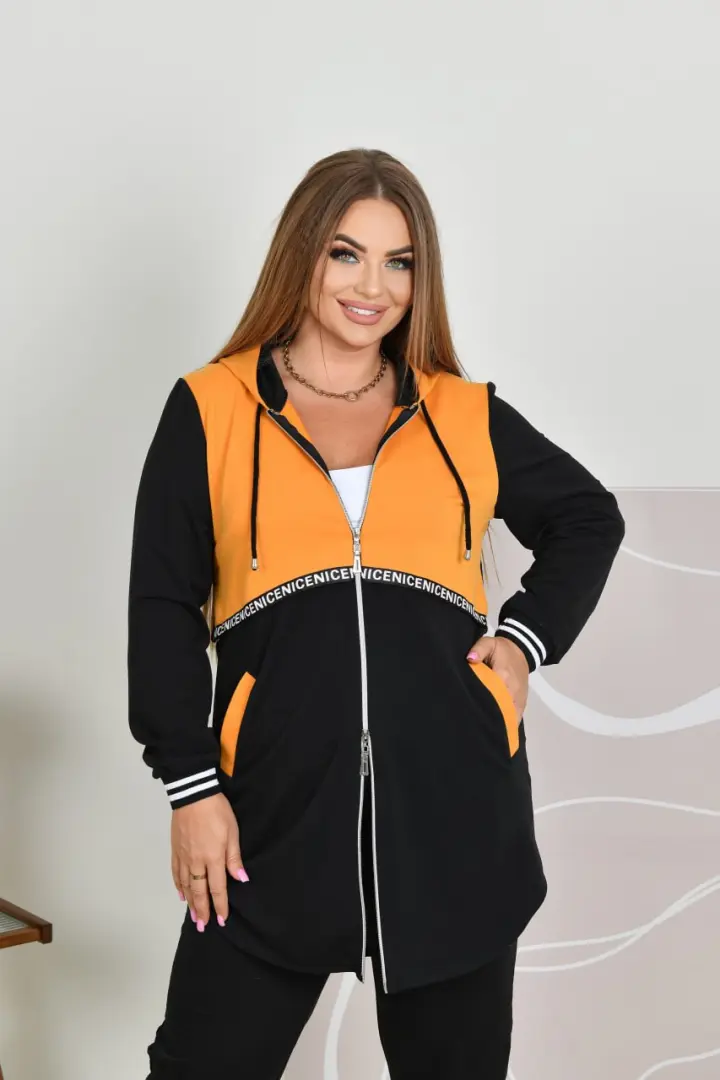 Спортивный костюм с длинной кофтой  KYB-21231A23