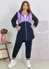 Спортивный костюм с длинной кофтой  KYB-21231A23