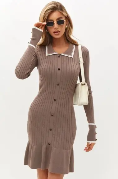Трикотажна сукня LEG-003A18.5 Трикотажна сукня LEG-003A18.5