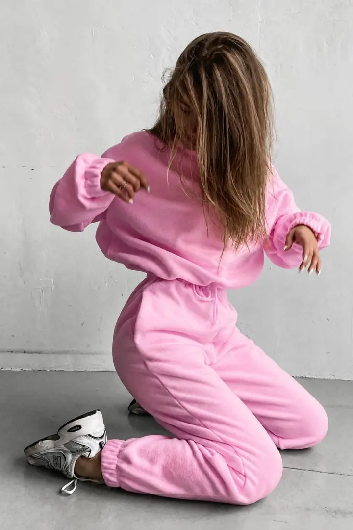 Спортивный флисовый костюм женский  DMP-R751A530