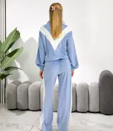 Королевский велюр спортивный костюм   AXY-082A950