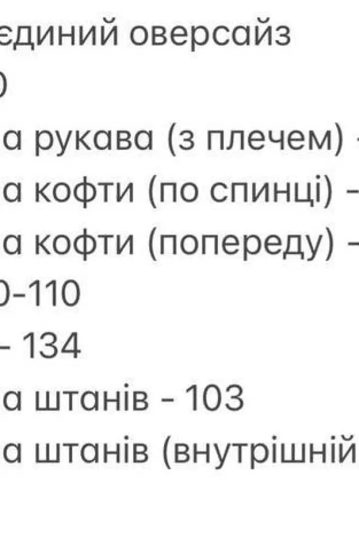 Спортивный костюм женский оверсайз  SOLO-245A1300