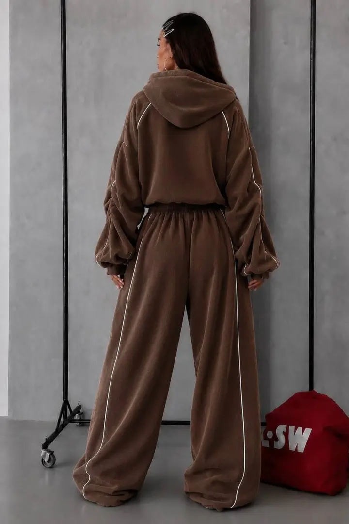 Спортивный флисовый костюм женский  AP-003A980