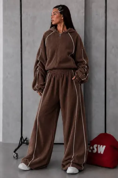 Спортивный флисовый костюм женский  AP-003A980