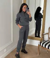 Флисовый женский спортивный костюм  IMMA-390A680B780