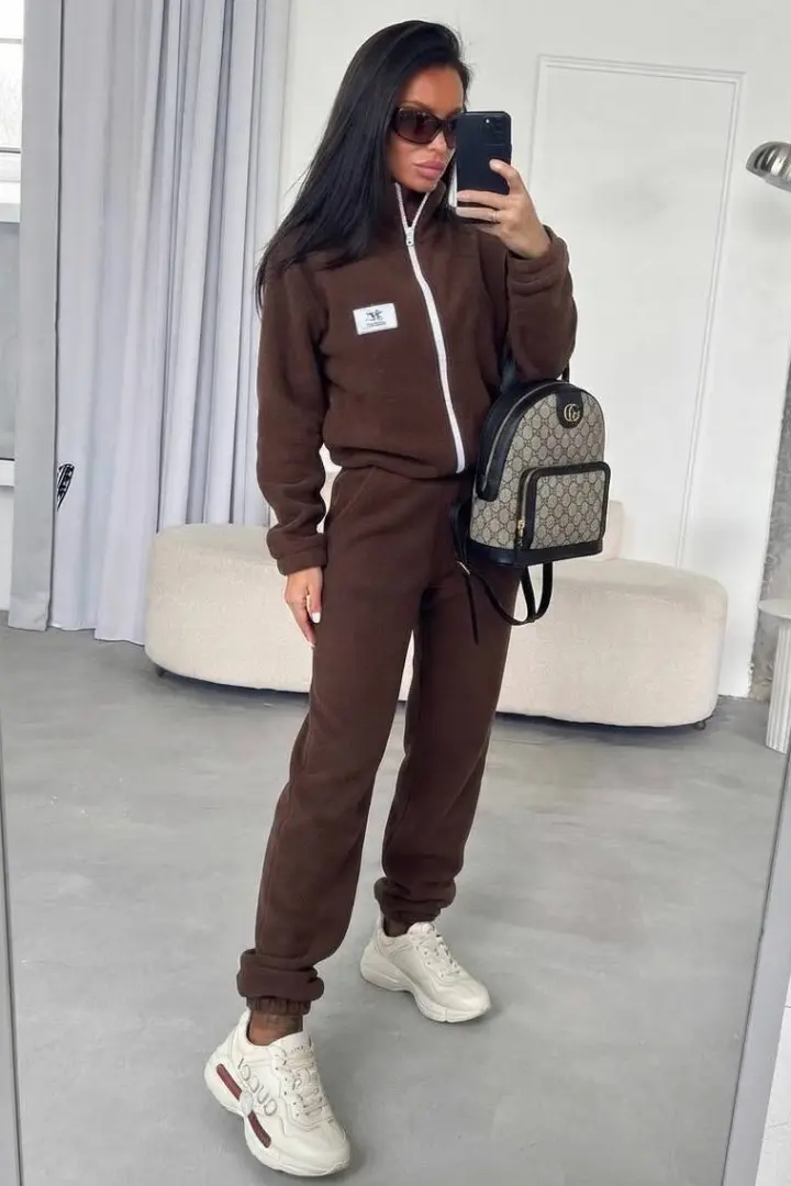 Спортивный костюм флис женский IMMA-407A690B790