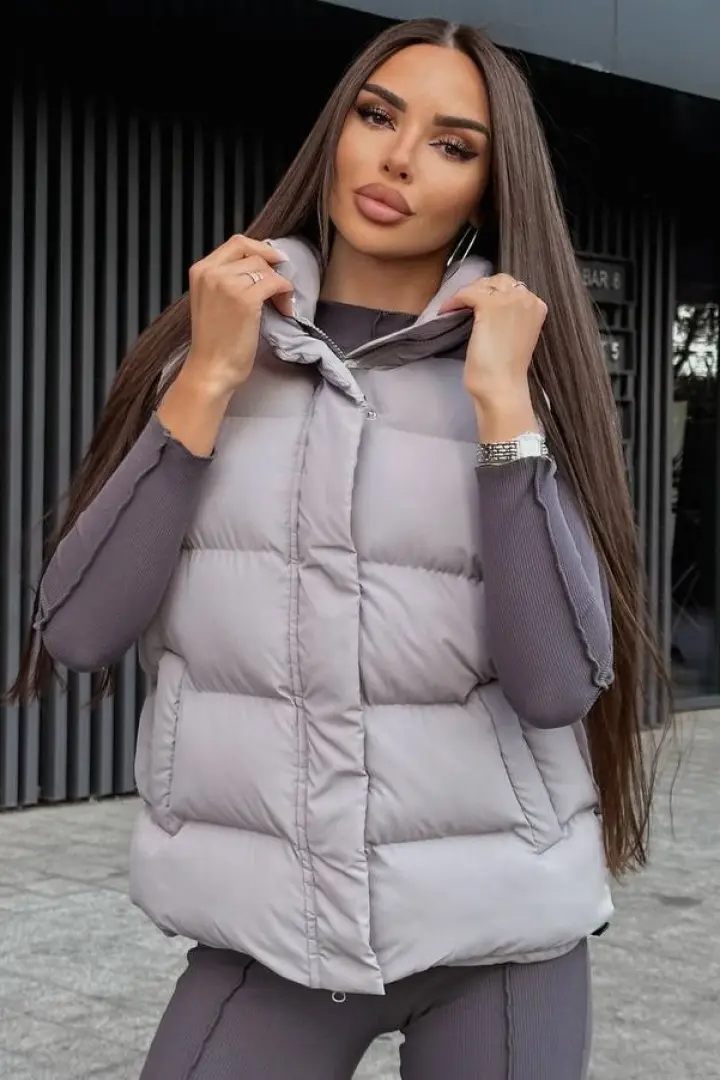 Жилетка з біо пухом FAV-540A1100